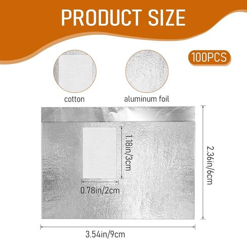 100 Pcs Nail Polish Remover Foil Nail Wraps Soak off Foils Cotton Pads Aluminium with Cuticle Pusher Aluminium Foil Nail Remover with Pre-attached Lint-free Pads100 Pcs Foil Nail Wraps Soak off Foils in Saudi Arabia