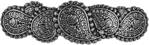 مشبك شعر بيزلي، متوسط مصنوع يدويًا ومصنوع في الولايات المتحدة الأمريكية بمشبك فرنسي مستورد 70 مم من شركة أوبيرون ديزاين in Kuwait