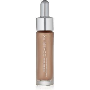 COVER FX Custom Bronzer Drops - Gilded Glow: Rich Bronze - 1 Fl Oz - Radiant Glow Liquid Bronzer - Customizable Color