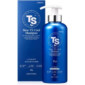 New TS Cool Shampoo for Scalp and Hair (16.9 Fl Oz) | Therapy Shampoo | Mint Scent with Essential Oil & Biotin & Natural Ingredients | Parabens free | Anti- Dandruff & Cooling Shampoo in Saudi Arabia