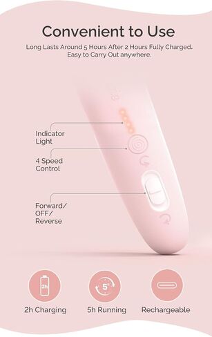Melodysusie Professional Pedicure Kit Nail Drill Set, Electronic Cordless Foot File Dead Skin Calluses Corns Remover Thick Toenail Grinder, Pedicure Manicure Nail Care Tools, Pink in Saudi Arabia