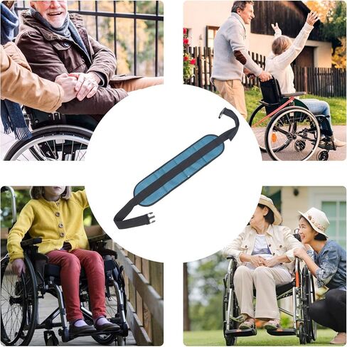 حزام أمان الكرسي المتحرك، حزام أمان الكرسي المتحرك لكبار السن، حزام مقعد الكرسي المتحرك، سرج الكرسي المتحرك للبالغين لكبار السن المعاقين يهتم بالمريض لمنع الانزلاق، حزام الصدر لأحزمة الكرسي المتحرك in Kuwait