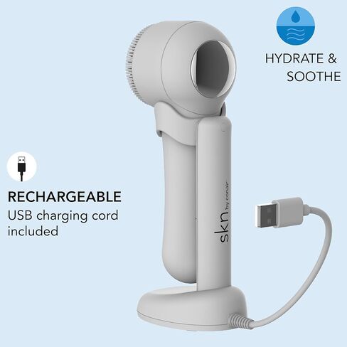 فرشاة تنظيف الوجه المتقدمة للعلاج بالتبريد من سكن من كونير، تتميز برأس فرشاة سيليكون صحية للغاية ولوحة باردة للمساعدة في تهدئة الالتهاب وتقليل الانتفاخ. in Kuwait