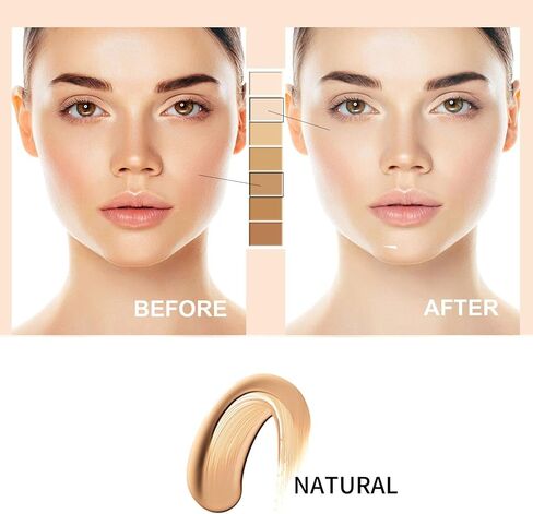 3 قطع كريم CC لضبط لون البشرة بعامل حماية من الشمس 50، كريم CC لمستحضرات التجميل بعامل حماية من الشمس 50، كريم CC لضبط لون البشرة، خافي عيوب البشرة المرطب التمهيدي وتفتيح لون البشرة، تصحيح الألوان ذاتي الضبط للبشرة الناضجة # لون الطبيعة in Kuwait