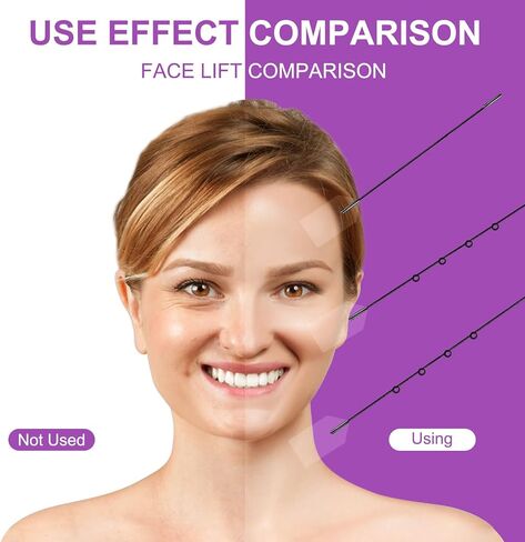 AIQIUSHA Face Lift Tape V-Line Upgraded,Face Slimmer&Neck Invisible and Breathable Lift for Wrinkles with Bands&String,Face Wrinkle Tape Patches for Saggy Skin,Lift and Firm Loose Skin (60PSC) in Kuwait