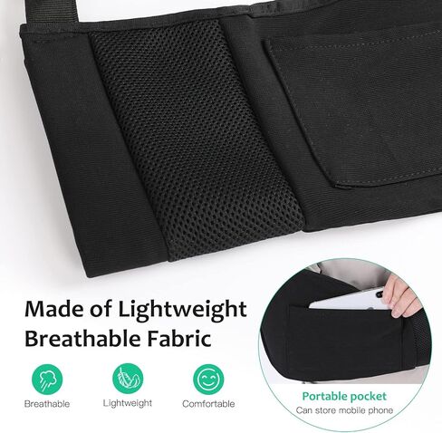 حبال للذراع نحو السماء، حزام دعم طبي لمعصم الكوع المكسور، مانع حركة قابل للتعديل وخفيف الوزن، دعامة كتف دوارة للكتف، مبطن قابل للتعديل in Kuwait