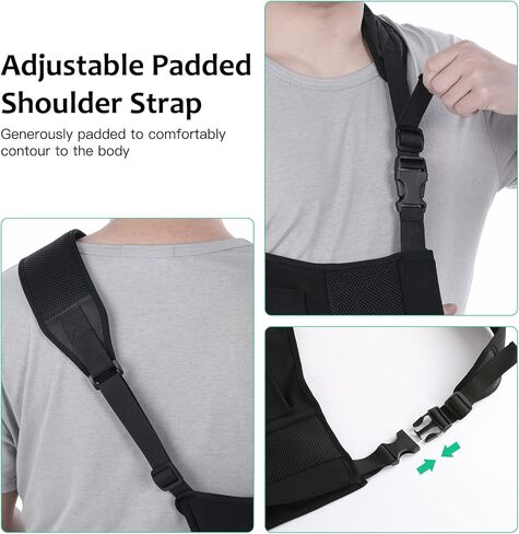 حبال للذراع نحو السماء، حزام دعم طبي لمعصم الكوع المكسور، مانع حركة قابل للتعديل وخفيف الوزن، دعامة كتف دوارة للكتف، مبطن قابل للتعديل in Kuwait