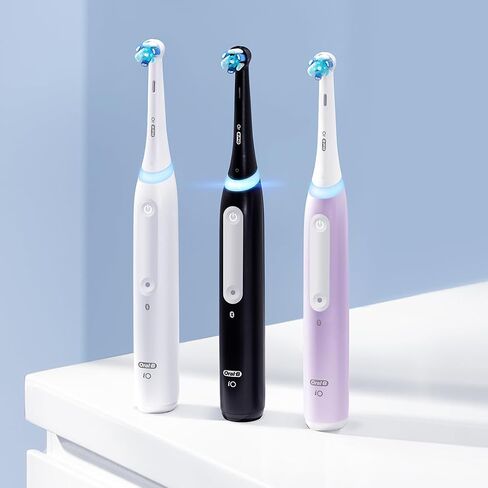 Oral-B iO Series 4 Electric Toothbrush with (1) Brush Head, Rechargeable, Black in Saudi Arabia