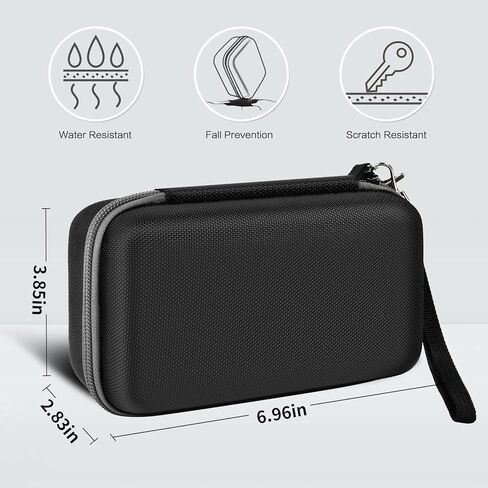 شنطة محمولة من اجينمور متوافقة مع ماكينة تشذيب اللحية يوفري/برايت اب FK-8788T/FK-8688T للرجال، منظم ماكينة حلاقة كهربائية وحامل تخزين لماكينة الحلاقة للرجال - شنطة فقط in Kuwait