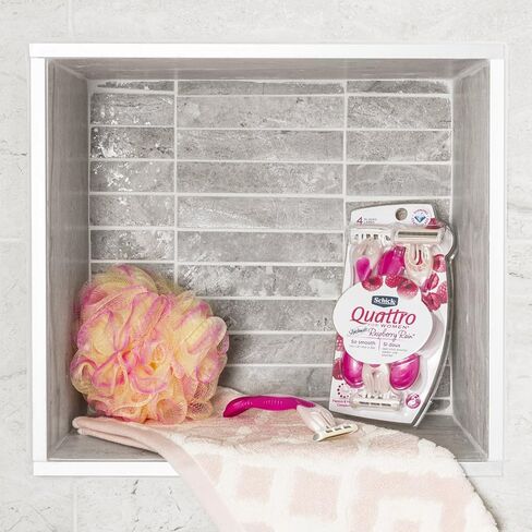 ماكينة حلاقة شيك كواترو للنساء للاستعمال مرة واحدة مع مقبض معطر بتوت العليق، عدد 3 in Kuwait