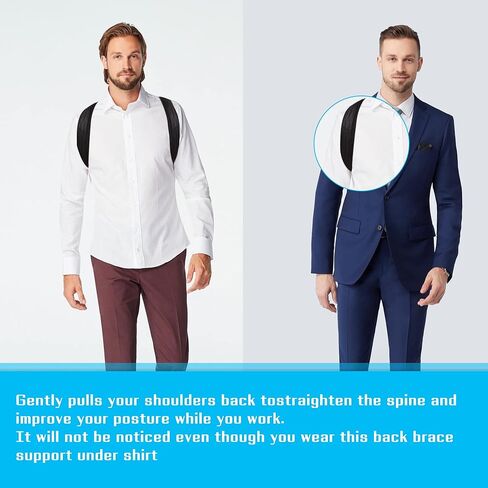 مصحح الوضعية للنساء، دعم دعامة الجزء العلوي من الظهر، أشرطة الوضعية للرجال، مكواة فرد الظهر القابلة للتعديل للتنفس لدعم العمود الفقري العلوي الأوسط، دعامة وضعية الجنف، تخفيف آلام الرقبة والكتف والترقوة والظهر in Kuwait
