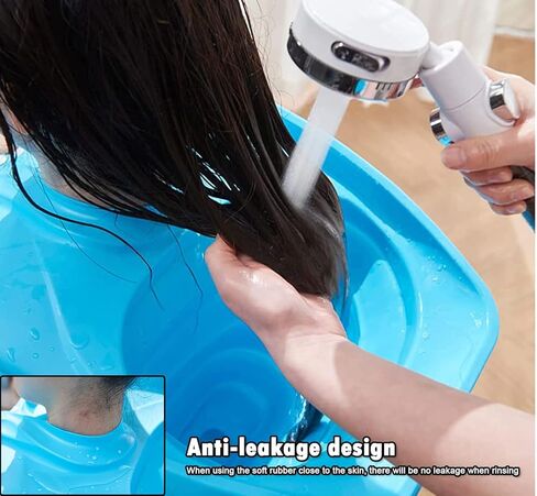 حوض شامبو محمول، صينية غسل الشعر - حوض شامبو طبي للمعاقين والنساء الحوامل وكبار السن والاطفال أثناء الجلوس على الكرسي المتحرك او الكرسي في المنزل in Kuwait