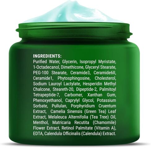 كريم القدم بزيت شجرة الشاي من ميستير بيوتي، كريم زيت شجرة الشاي للرياضيين للأقدام مع السيراميد ومستخلص الشاي الأخضر والبابونج - يرطب وينعم ويرطب الأقدام الجافة والمتشققة المتهيجة، كريم القدم مع زيت شجرة الشاي للأقدام الجافة والكعب ومسامير القدم - 236 مل in Kuwait