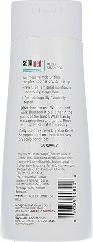 SEBAMED Extreme Dry Skin Relief Treatment Shampoo with 5% Urea for Dry Itchy Scalp (200mL) in Kuwait