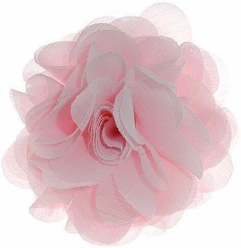 Lady Peony Silk Party Wedding Brooch Corsage Hair Head Clip Headdress Flowers (Pink color) in Saudi Arabia