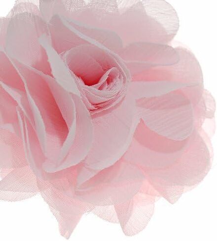 Lady Peony Silk Party Wedding Brooch Corsage Hair Head Clip Headdress Flowers (Pink color) in Saudi Arabia