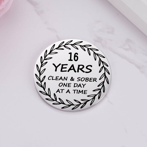 1 to 30 Year Sobriety Coin 1 to 11 Month Recovery Token Sober Anniversary AA Recovery Medallion Chip 12 Step Gifts NA OA in Kuwait