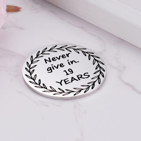 1 to 30 Year Sobriety Coin 1 to 11 Month Recovery Token Sober Anniversary AA Recovery Medallion Chip 12 Step Gifts NA OA in Saudi Arabia