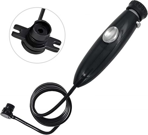 Oral Hygiene Accessories Compatible with Waterpik WP-100, WP-900 Replacement Kit for Ultra Water Flosser, Pack of 1 Handle/Hose（Black） in Saudi Arabia