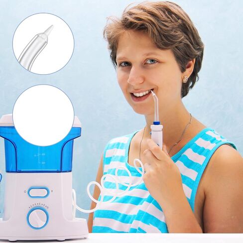 6 Pieces Replacement Periodontal Replacement Tips Compatible with Waterpik 3 Colors Periodontal Tips Dental Water Flosser Replacement Tips Flossing Tips for Water Flossers and Other Oral Irrigators in Saudi Arabia