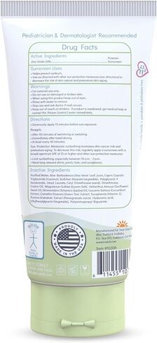 TruKid Eczema SPF 30+ واقي من الشمس - حماية من الأشعة فوق البنفسجية الطويلة والمتوسطة للبشرة الحساسة والمتهيجة، غير معطر، معتمد من NEA للأكزيما، آمن للشعاب المرجانية، صديق للبيئة، غير نانو، 3.4 أونصة in Kuwait