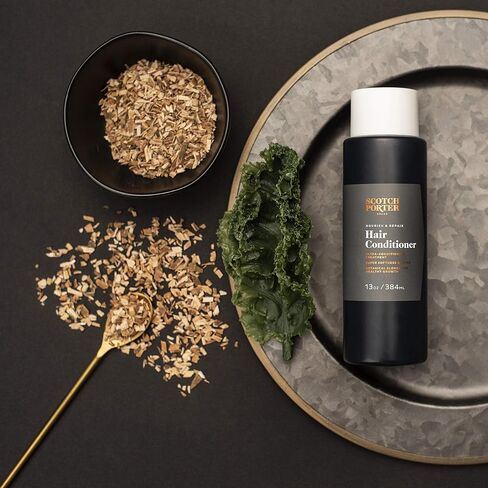 Scotch Porter Nourish & Repair Hair Conditioner for Men | Strengthens, Softens & Prevents Frizz | Formulated with Non-Toxic Ingredients, Free of Parabens, Sulfates & Silicones | Vegan | 13oz Bottle in Kuwait