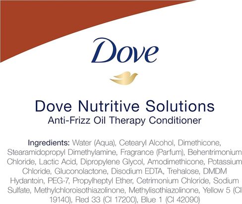 Dove Nutritive Solutions Dry Hair Conditioner for Frizzy Control Oil Therapy with Nutri-Oils Moisturizing Conditioner Formula Smooths Hair, 12 Fl Oz (Pack of 4) in Saudi Arabia