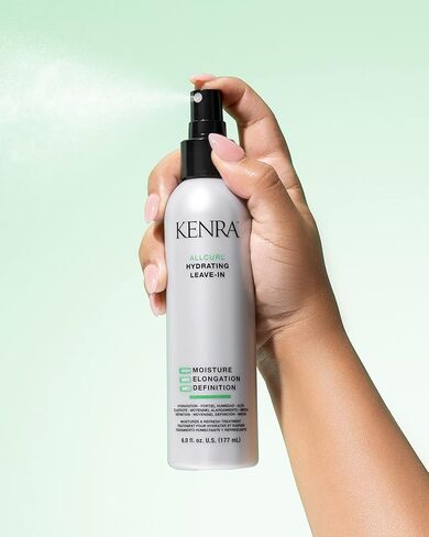 كينرا أول كيرل مرطب لا يحتاج للشطف | بلسم يُترك على الشعر | يرطب ويفك التشابك ويجهز تجعيد الشعر | الاحتفاظ بالرطوبة لمدة 72 ساعة | شعر مموج، مجعد، متعرج | 6 أوقية in Kuwait