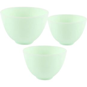Silicone Bowl Face Mask Mixing Bowl Set?Facial Bowls Esthetician?Silicone Bowls for Facials Mask, Diy Mud Mask and Other Skincare Products - 3 Size