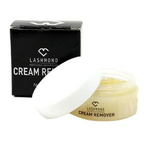 Lashmond Professional Eyelash Extension Remover Cream - Low Irritation, Sensitive Skin-Friendly Adhesive Dissolver for Salon Use, Acetone-Free, 10g Jar in Saudi Arabia