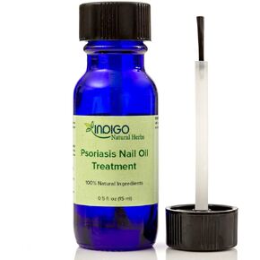 Psoriasis Nail Oil Care from Indigo Natural Herbs. Toenails, Fingernails, Skin Care. Relief of Chapping, Cracking, Roughness, Redness, Dryness, Fungus. Repairs and Strengthens Nails. 15 ml in Kuwait