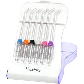 نصائح بديلة لقطع غيار Waterpik Water Flosser Waterpik وحقيبة التخزين وAquaFlosser 6 نصائح (Aquaflosser 6 Tips) in Kuwait