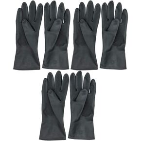 Uonlytech Salon Hair Dye Gloves Black Hair Coloring Gloves Reusable Gloves for Hair for Home and Salon Hair Dyeing