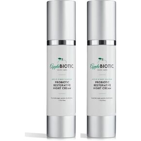 Apple Cider Vinegar Restorative Night Cream - Overnight Firming, Smoothing Cream with African Green Coffee, Green Tea, Chamomile & Probiotic Extracts for Dry, Oily, Sensitive Skin, Men & Women in Kuwait