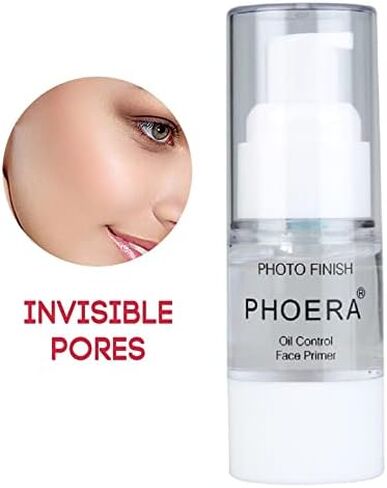 PHOERA Primer,Pro Makeup Primer,Long Lasting Hydrating Smoothing Isolated Moisturizing Oil Free Effect Make Up Base Matte Face Foundation Primer(18ML) in Kuwait