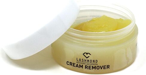 Lashmond Professional Eyelash Extension Remover Cream - Low Irritation, Sensitive Skin-Friendly Adhesive Dissolver for Salon Use, Acetone-Free, 10g Jar in Saudi Arabia