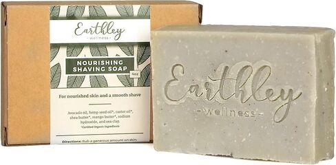 Earthley Wellness، ترويض اللحية، زيت اللحية الطبيعي بالكامل، ناعم، ناعم، خالي من مسببات الحساسية ومصنوع من زيوت نباتية، يرطب البشرة والشعر، يترك الشعر جيدًا ورائحة رائعة (عديم الرائحة) in Kuwait