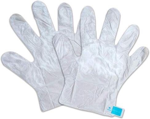 Bodipure Premium Hand Mask Keratin Gloves | Moisturizing Gloves for Dry Hands & Nail-Strengthening & Cuticle Softening | Spa Experience at Home | Chemical Free & For All Skin Types | 1 Pair in Kuwait