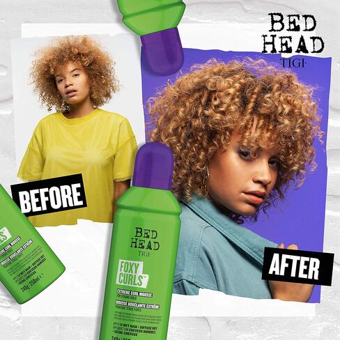 Bed Head by TIGI Foxy CurlsTM Curly Hair Mousse for Strong Hold 8.4 oz (Pack of 4) in Saudi Arabia