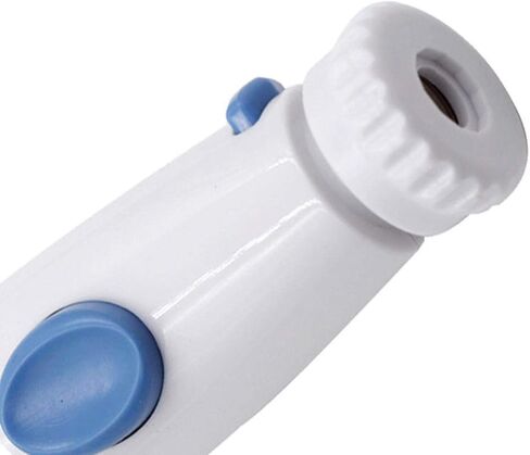 Oral Hygiene Accessories, Flosser Replacement Handle Standard Water Hose Plastic Handle with Water Flosser Replacement Jet Tip Compatible with Waterpik Oral Irrigator WP-100 WP-300 WP-660 WP-900 White in Kuwait