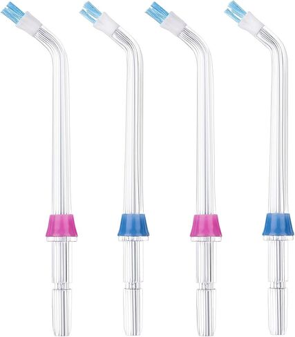 رؤوس بديلة لماكينة واتربيك لتنظيف الأسنان بالماء وغيرها من العلامات التجارية - 4 عبوات in Kuwait