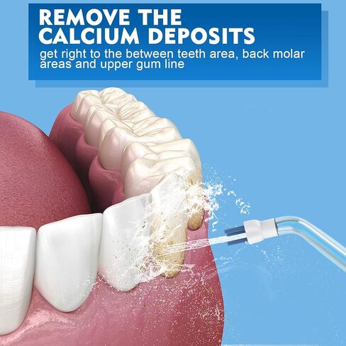 رؤوس بديلة لماكينة واتربيك لتنظيف الأسنان بالماء وغيرها من العلامات التجارية - 4 عبوات in Kuwait