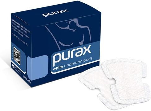 PURAX Pure Pads Antiperspirant Adhesive Underarm Pads, 30 Piece in Kuwait