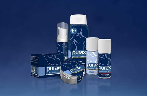 PURAX Pure Pads Antiperspirant Adhesive Underarm Pads, 30 Piece in Kuwait