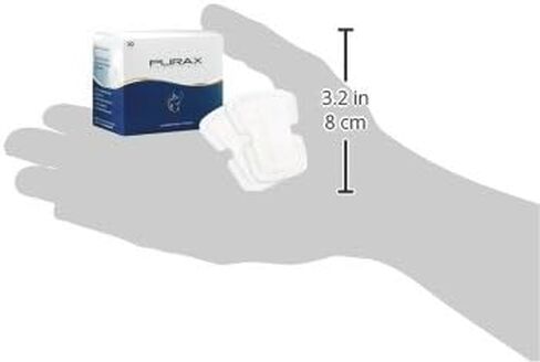 PURAX Pure Pads Antiperspirant Adhesive Underarm Pads, 30 Piece in Kuwait