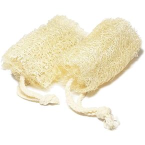 ليفة استحمام طبيعية من قطعتين لتنظيف الجسم، ليفة تقشير الوجه in Kuwait