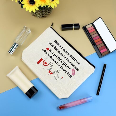 Future Nurse Gift Nursing Student Gifts Makeup Bag for Women Nurse Week Day Gift Cosmetic Bag Pouch Nursing Graduation Gift Inspirational Birthday Gift for Nurse Practitioner Nurses Appreciation Gift in Saudi Arabia