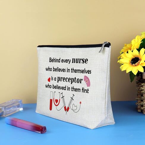 Future Nurse Gift Nursing Student Gifts Makeup Bag for Women Nurse Week Day Gift Cosmetic Bag Pouch Nursing Graduation Gift Inspirational Birthday Gift for Nurse Practitioner Nurses Appreciation Gift in Saudi Arabia