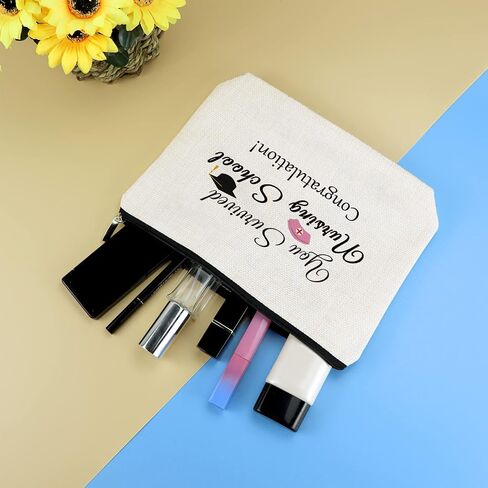 Future Nurse Gift Nursing Student Gifts Makeup Bag for Women Nurse Week Day Gift Cosmetic Bag Pouch Nursing Graduation Gift Inspirational Birthday Gift for Nurse Practitioner Nurses Appreciation Gift in Saudi Arabia
