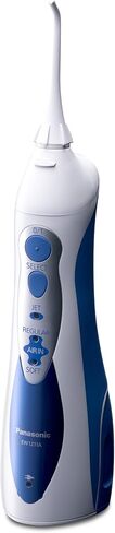 Panasonic Cordless Water Flosser, 3 Speed Pressure Settings Oral Irrigator, Washable, Rechargeable Portable For Travel And Home - EW2A in Saudi Arabia